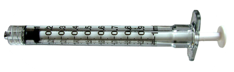 Шприцы одноразовые 1 мл луэр лок с цилиндром из поликарбоната производятся компанией Becton Dickinson шкала деления 0,01 мл!