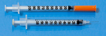 Инсулиновые шприцы  Becton Dickinson Микро-Файн Плюс  320929	1 ml U-100, 30G x 8 mm 320909	1 ml U-100, 29Gx12,7mm