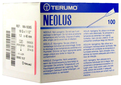   Terumo Neolus   ~     1,2  40