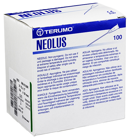   Terumo Neolus   ~     0,8  50