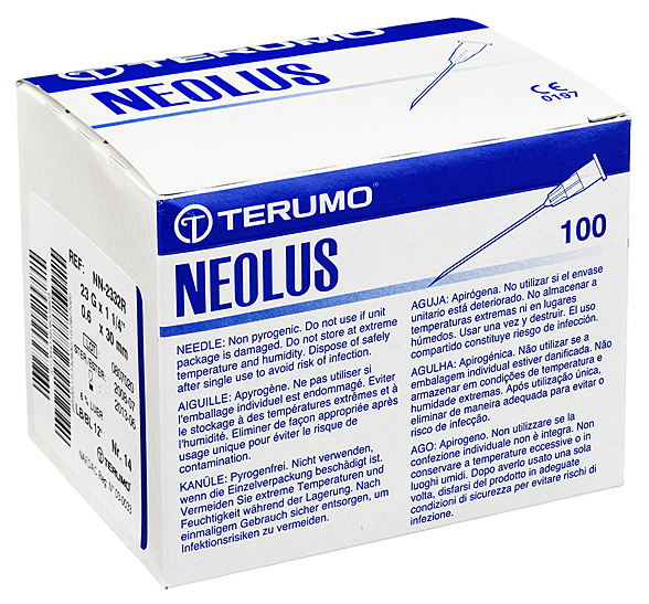   Terumo Neolus   ~     0,6  30