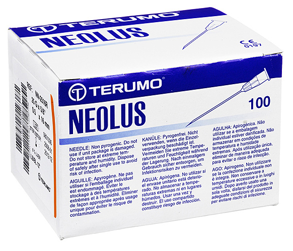   Terumo Neolus   ~     0,5  16